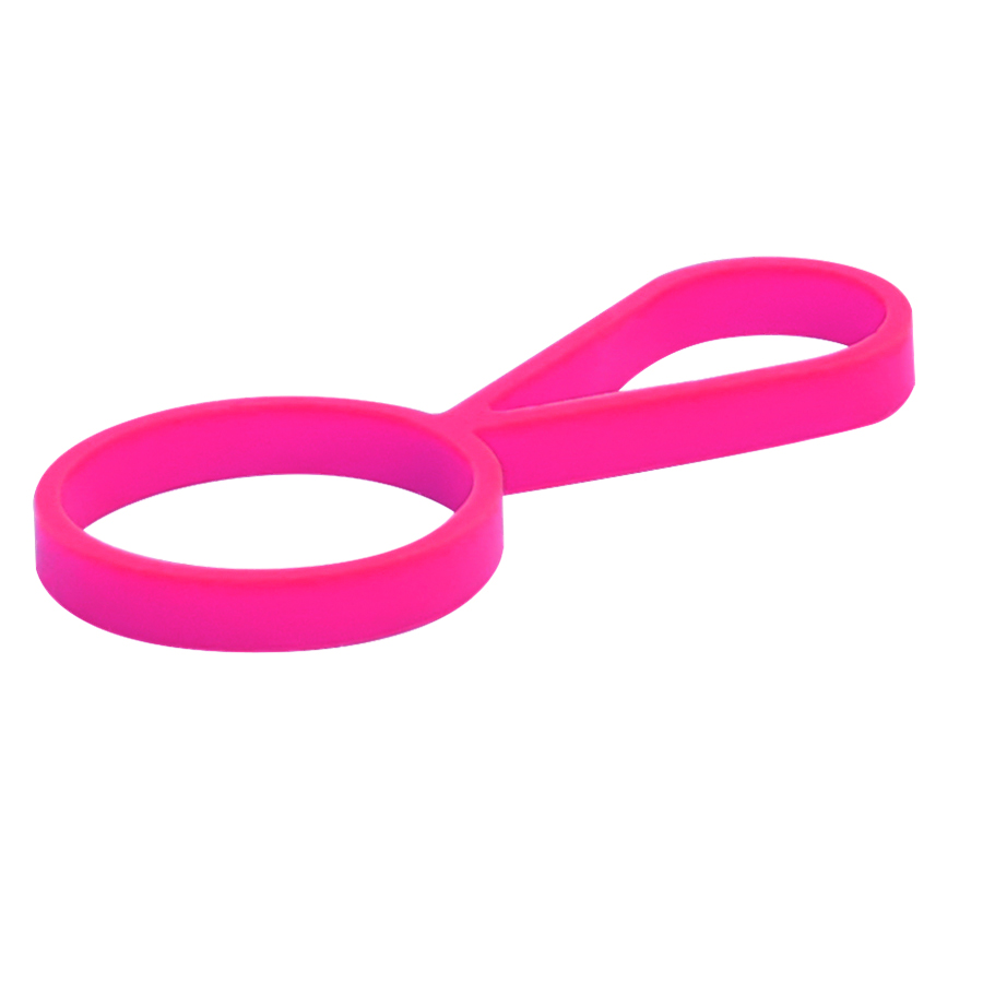 Кольцо-держатель силиконовое для термобутылки Olivia, синий для бизнеса