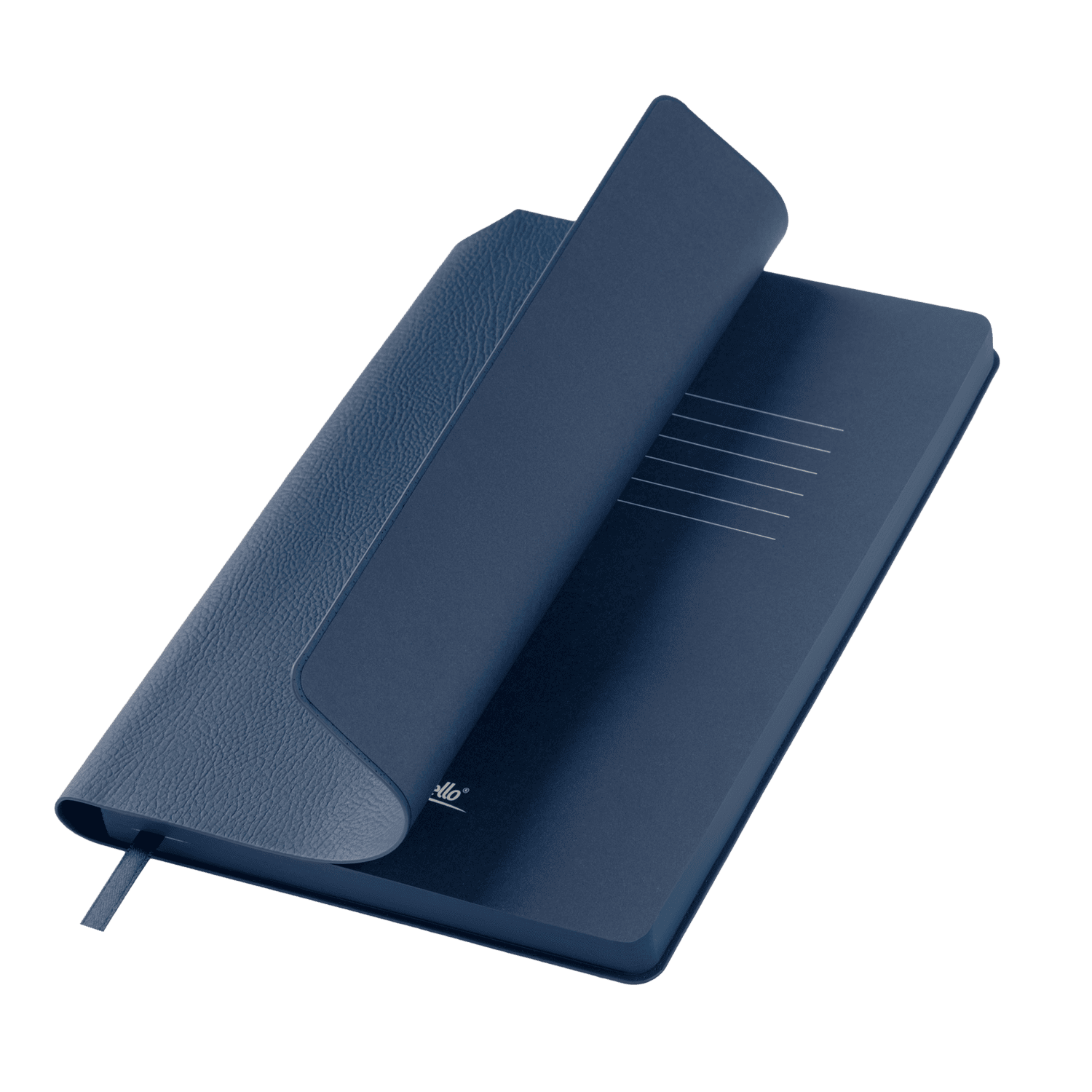 Ежедневник Молто (Molto) недатированный, синий для бизнеса