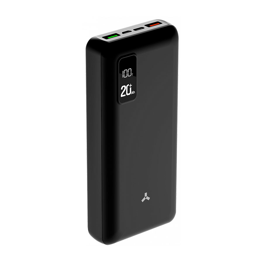 Внешний аккумулятор ARSENIC II 20PQD, 20000 мАч, черный для бизнеса