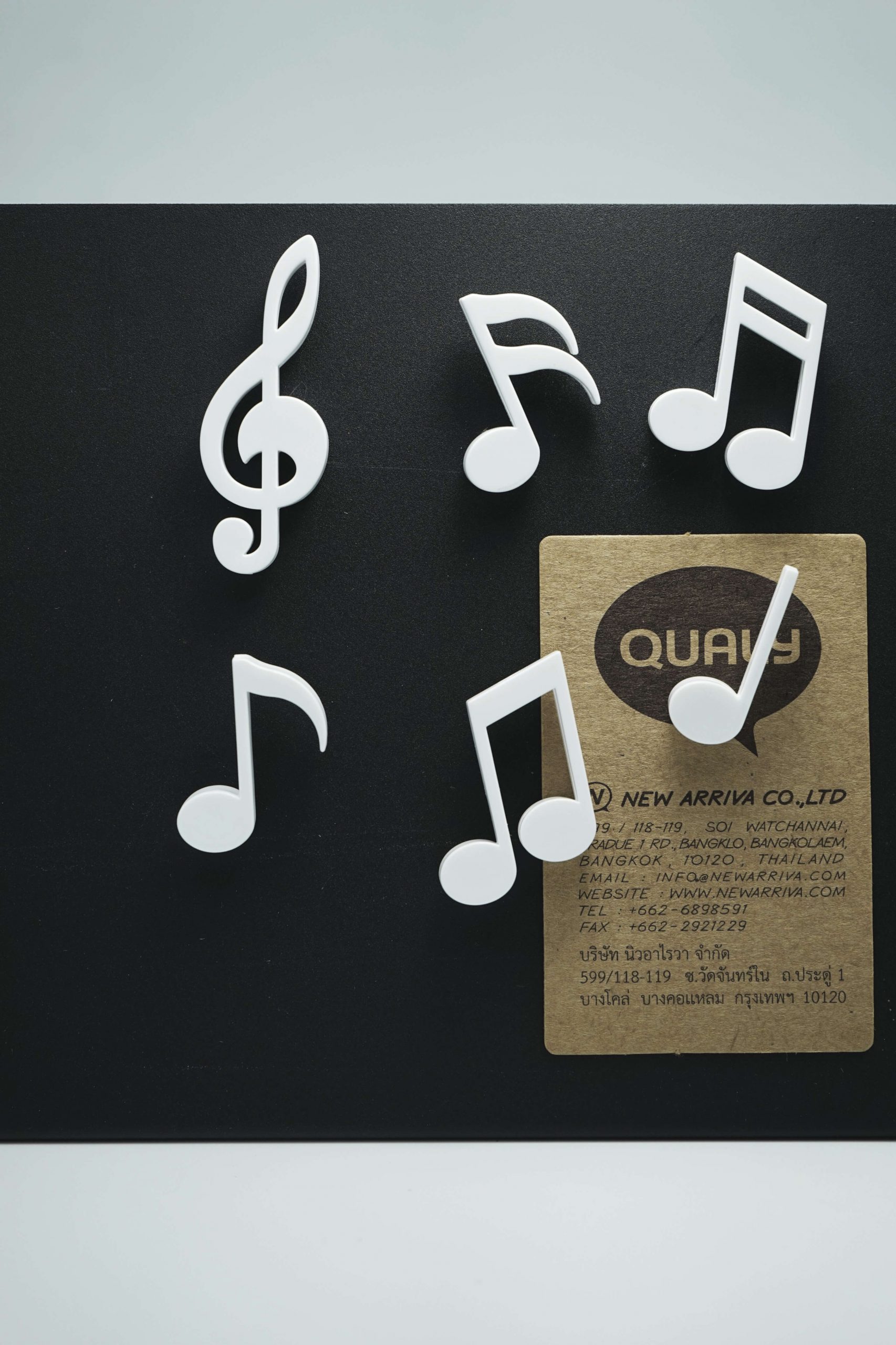 МАГНИТЫ MEMODY MAGNET (6 ШТ. / УПАК.), белые для бизнеса