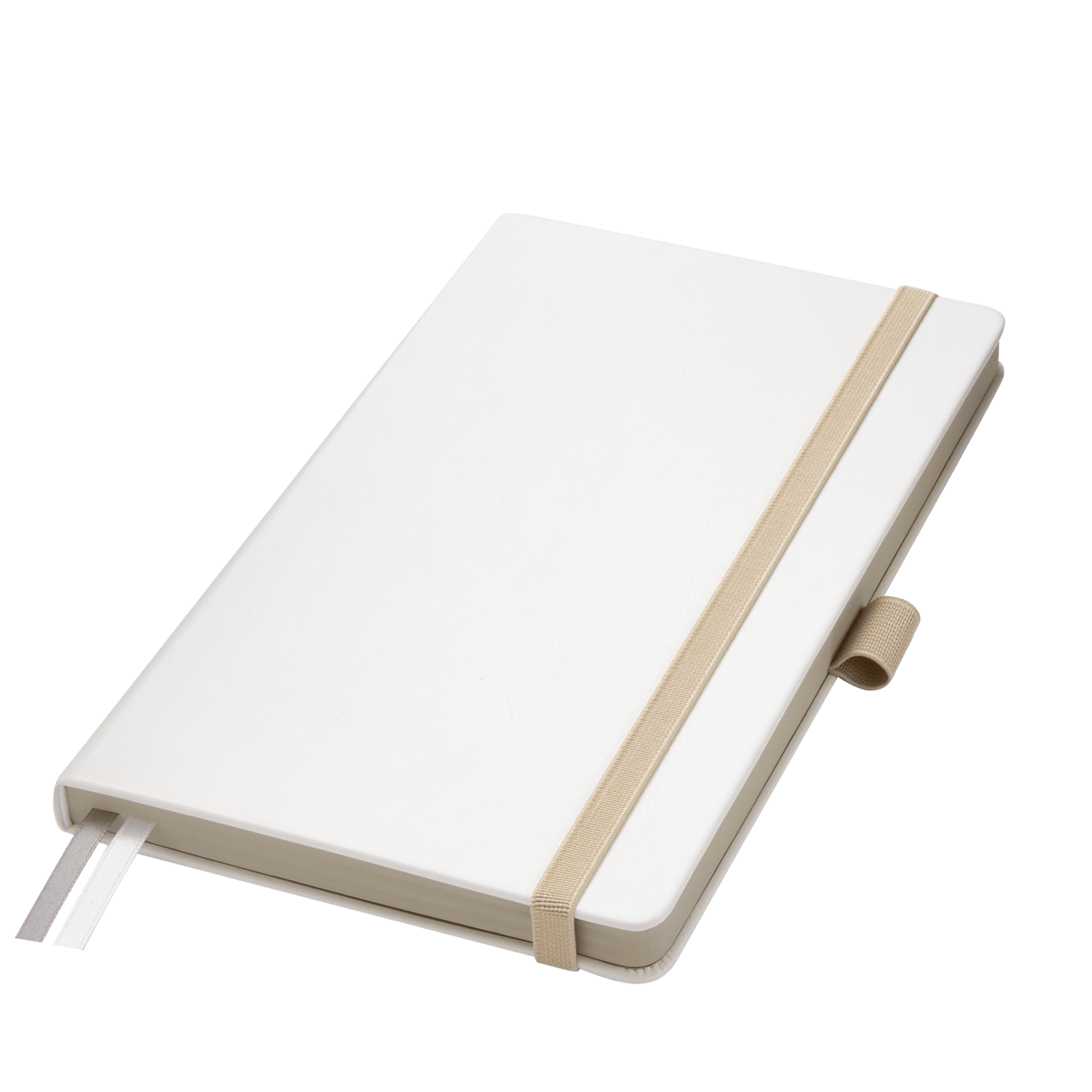 Ежедневник Арктик (Arctic) недатированный, белый/серый для бизнеса