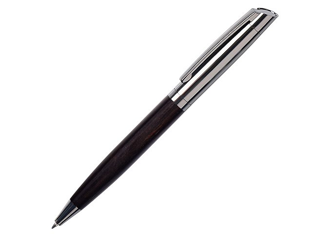 Металлическая ручка с деревянным корпусом "Goldsworthy", темно-коричневый для бизнеса