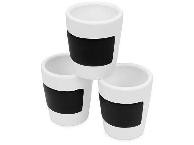 Набор горшочков для растений «Chalk pots», 3шт для бизнеса
