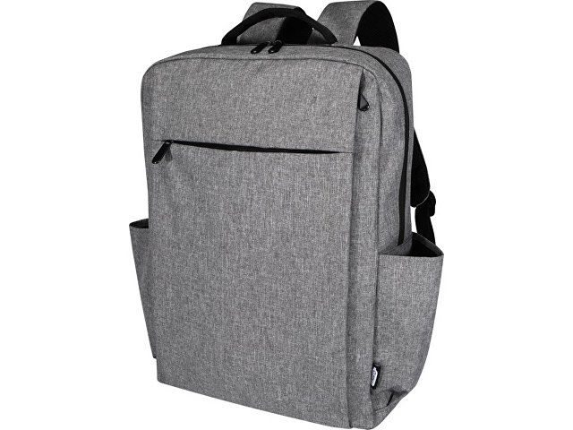 Рюкзак для ноутбука Libra 15” GRS из переработанного материала, 15 л, серый яркий