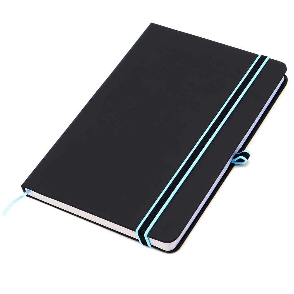 Ежедневник A5 недатированный Sir Lewis в твёрдом переплёте, белый кант для бизнеса