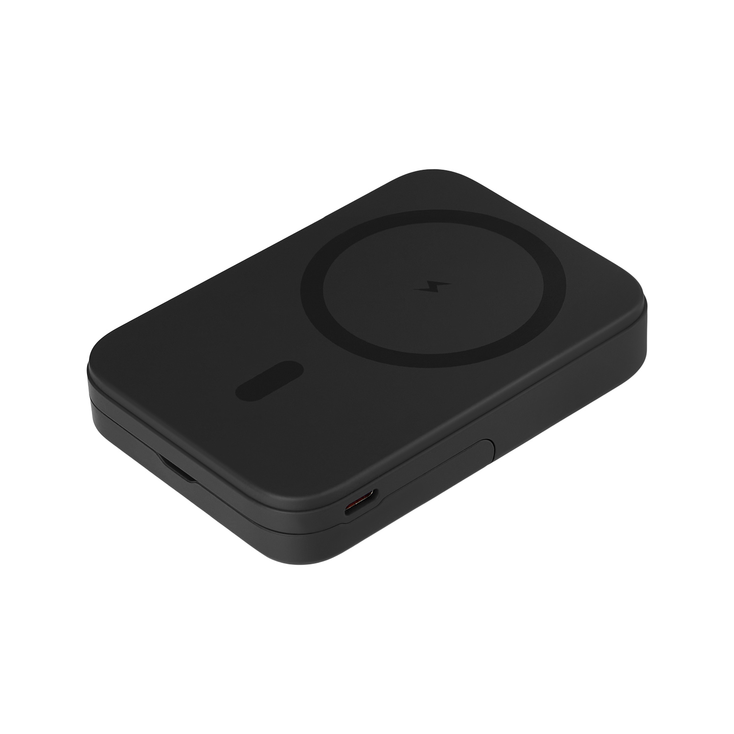 Внешний аккумулятор Юнион PD (Union PD) 10000mAh с функцией беспроводной зарядки 15W, черный для бизнеса