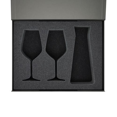 Ложемент под 2 бокала для вина + декантер в большую коробку-трансформер (арт. 695722)