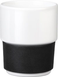 0368 Фарфоровая кружка Purity Plus черная (Senator) для бизнеса