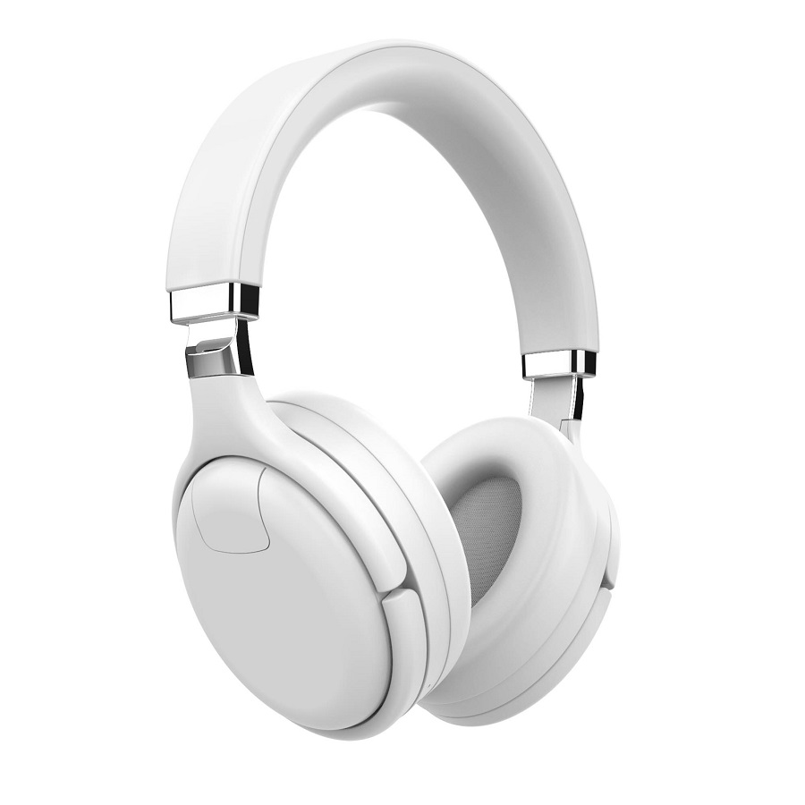 Наушники головные беспроводные Hiper SILENCE HX3, белые для бизнеса