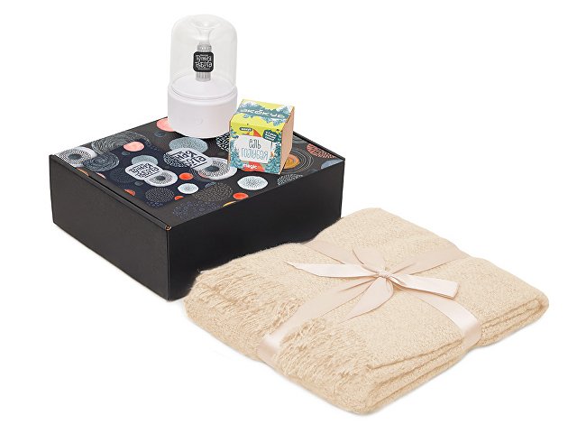 Подарочный набор «Re:y. Grow» с пледом, увлажнителем и набором для выращивания для бизнеса