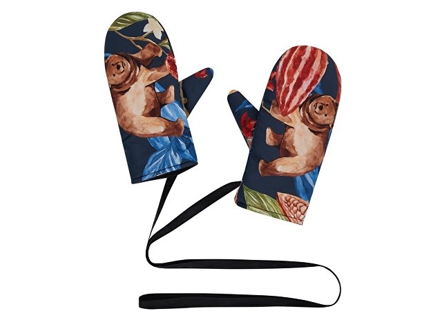 Варежки «Мишки в шоколаде» для бизнеса