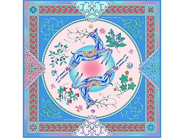 Платок «Северное сияние» для бизнеса