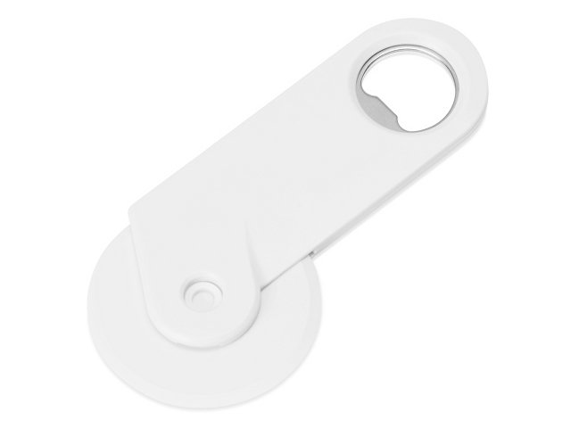 Нож для пиццы с открывашкой бутылок, белый для бизнеса