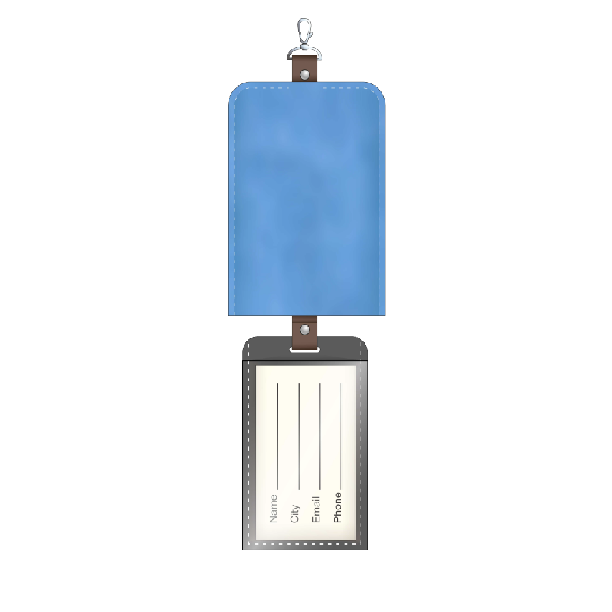 Бирка на чемодан Регги (Reggae). Под заказ для бизнеса