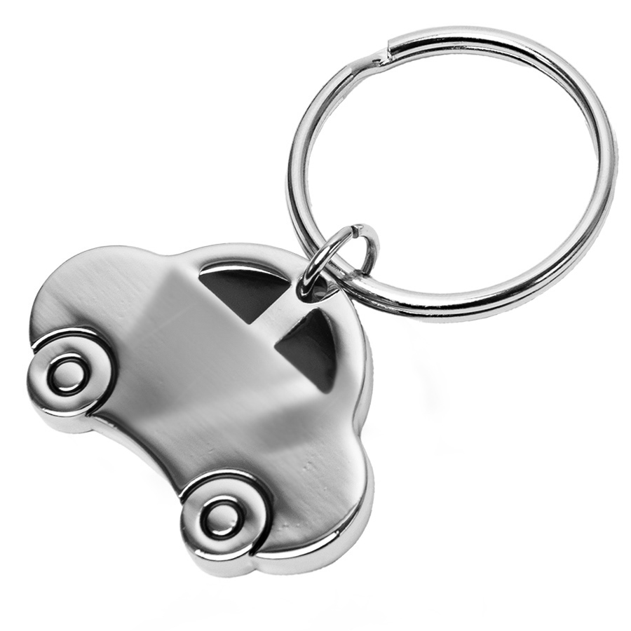 Брелок TITAN AUTO; 4,2 x 3 x 0,4 см; металл для бизнеса