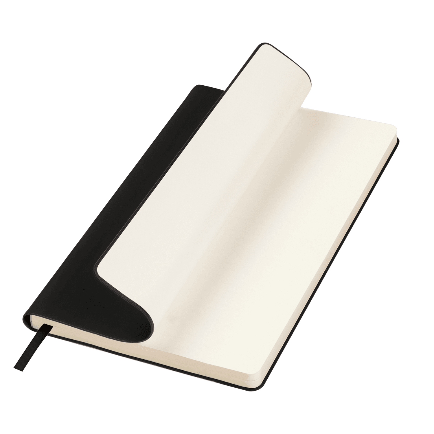 Ежедневник Спарк (Spark) недатированный, черный (без упаковки, без стикера) для бизнеса