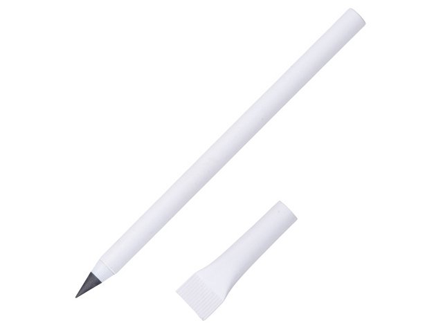 Вечный карандаш из переработанной бумаги "Recycled pencil", белый (Р)