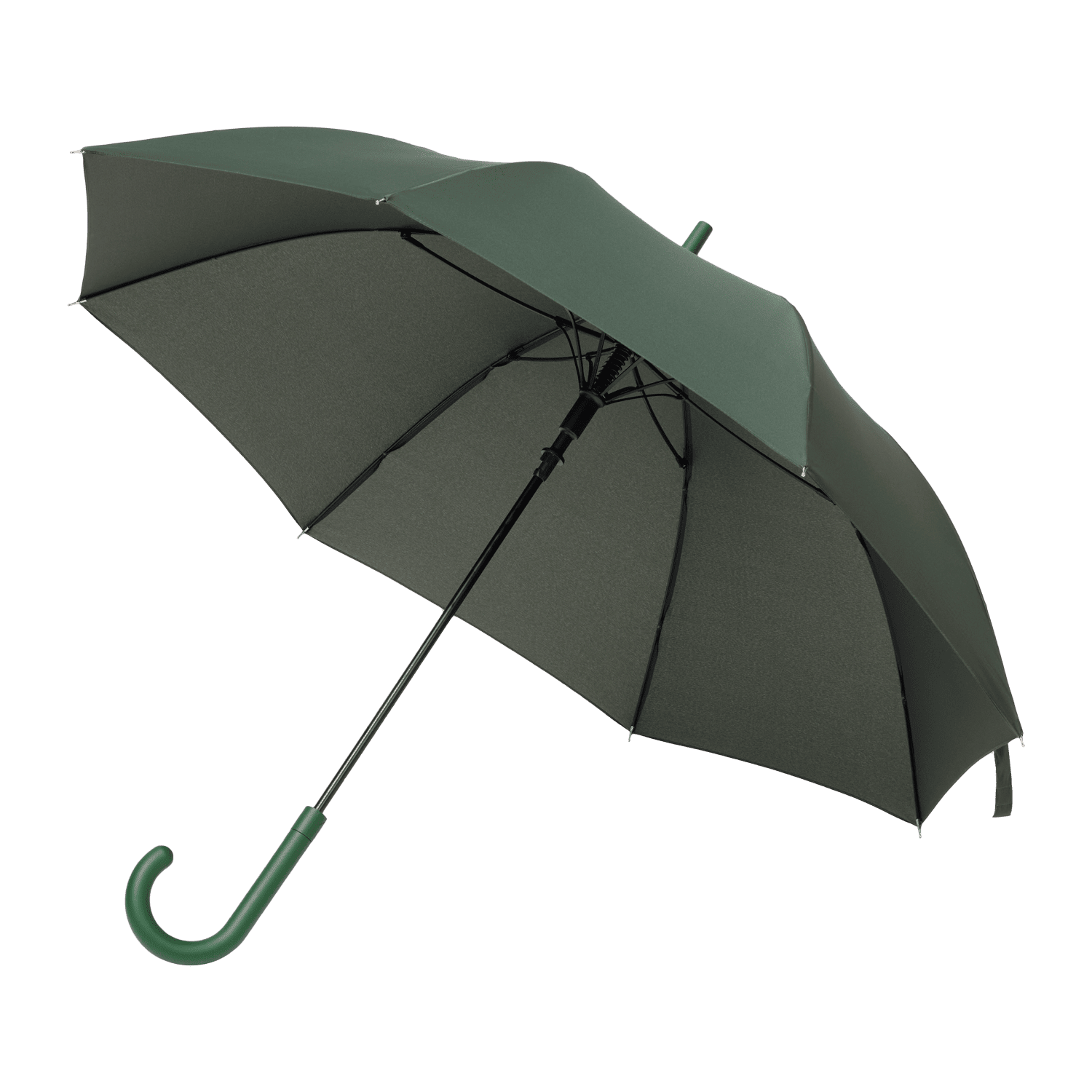 Зонт-трость Фантом (Phantom), зеленый для бизнеса