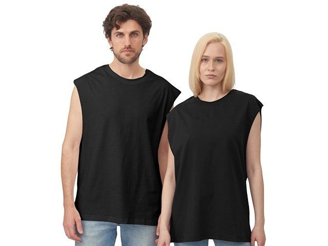 Майка оверсайз «Berlin», унисекс, черный