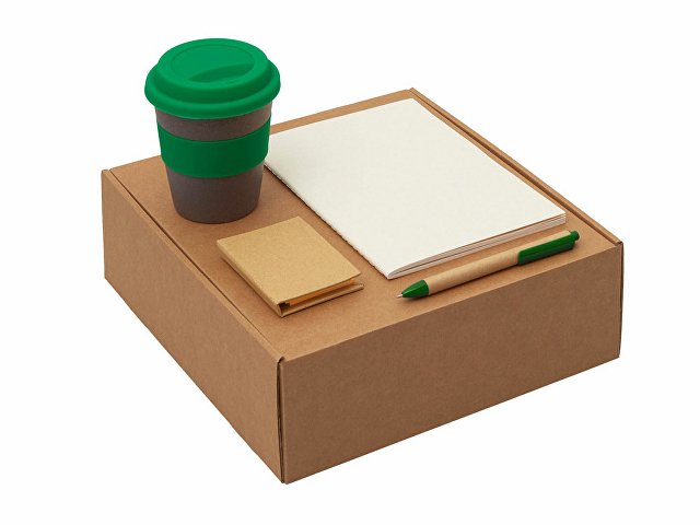 Подарочный набор "Halm" , зеленый для бизнеса