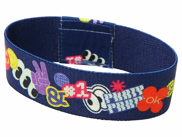 Эластичный браслет с возможностью полноцветной печати для бизнеса