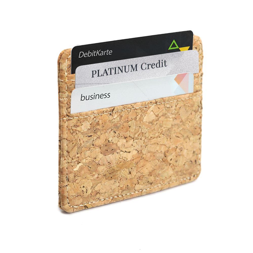 Держатель банковских карт Set, натуральное дерево для бизнеса