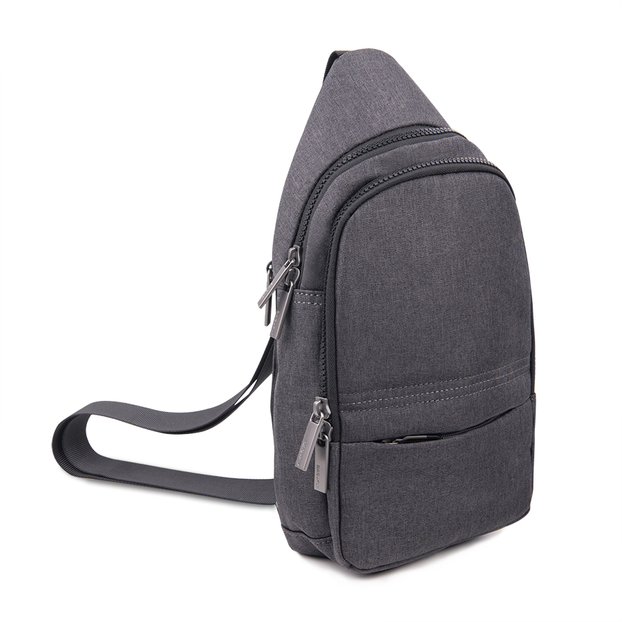 Сумка на плечо CORE, серый, 100% полиэстер  для бизнеса