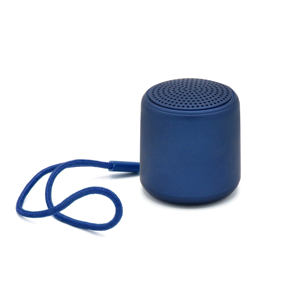 Беспроводная Bluetooth колонка Music TWS софт-тач, красная-S для бизнеса