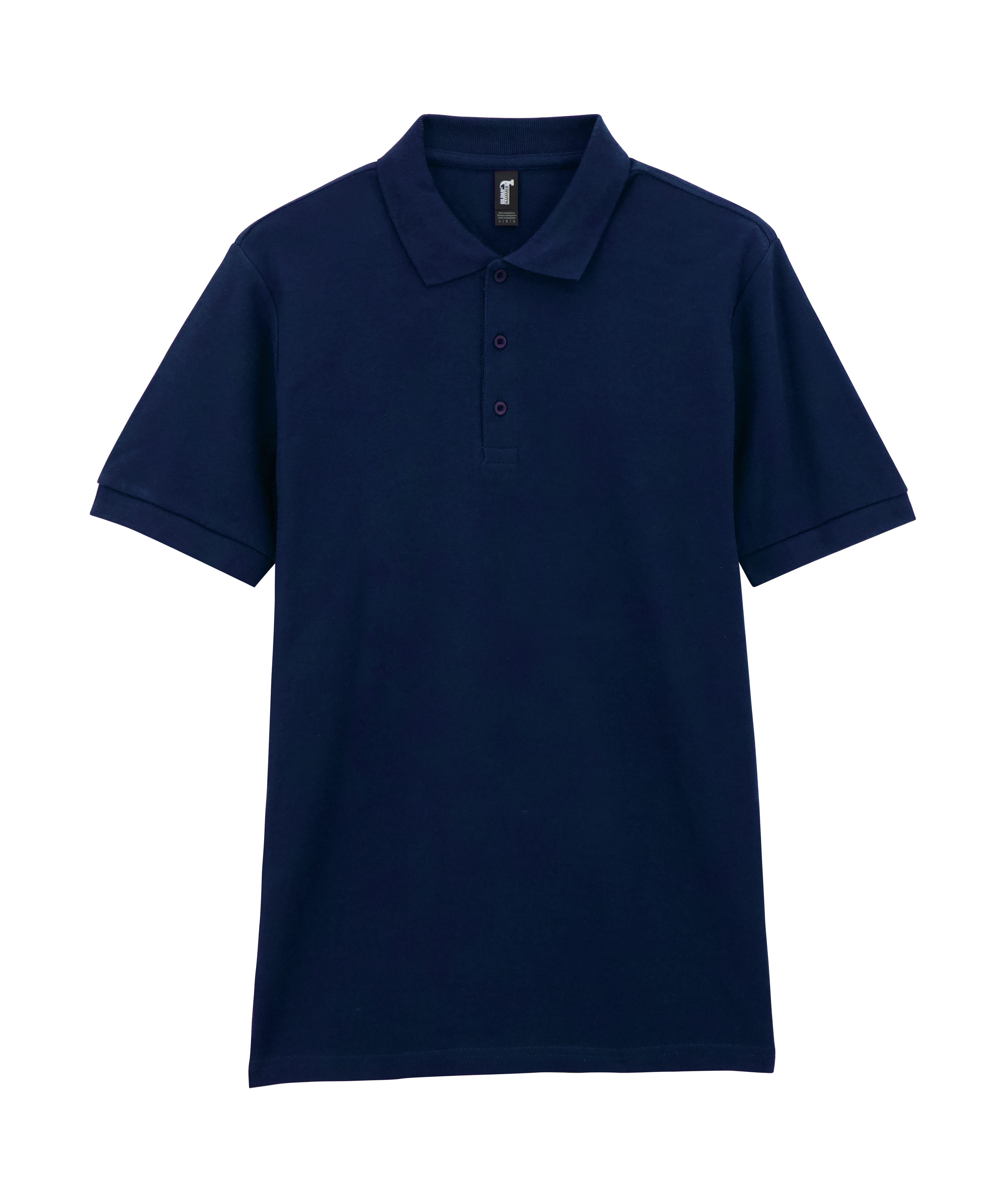 Футболка поло PREMIUM COTTON ADULT DOUBLE PIQUE, БЕЛЫЙ S для бизнеса