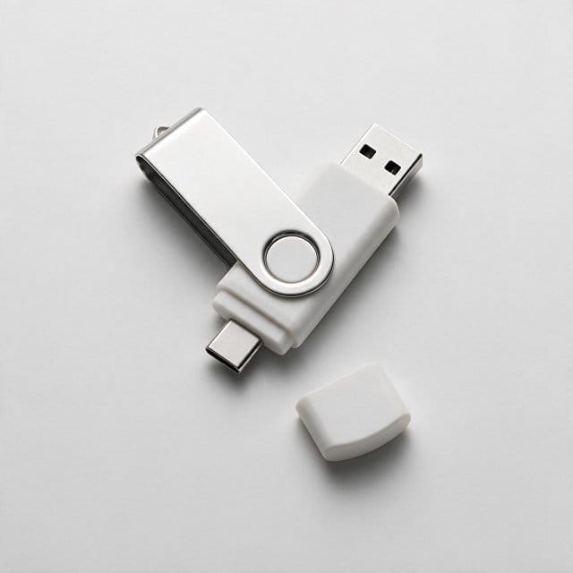 USB3.0/USB Type-C флешка на 16 Гб «Квебек C» для бизнеса