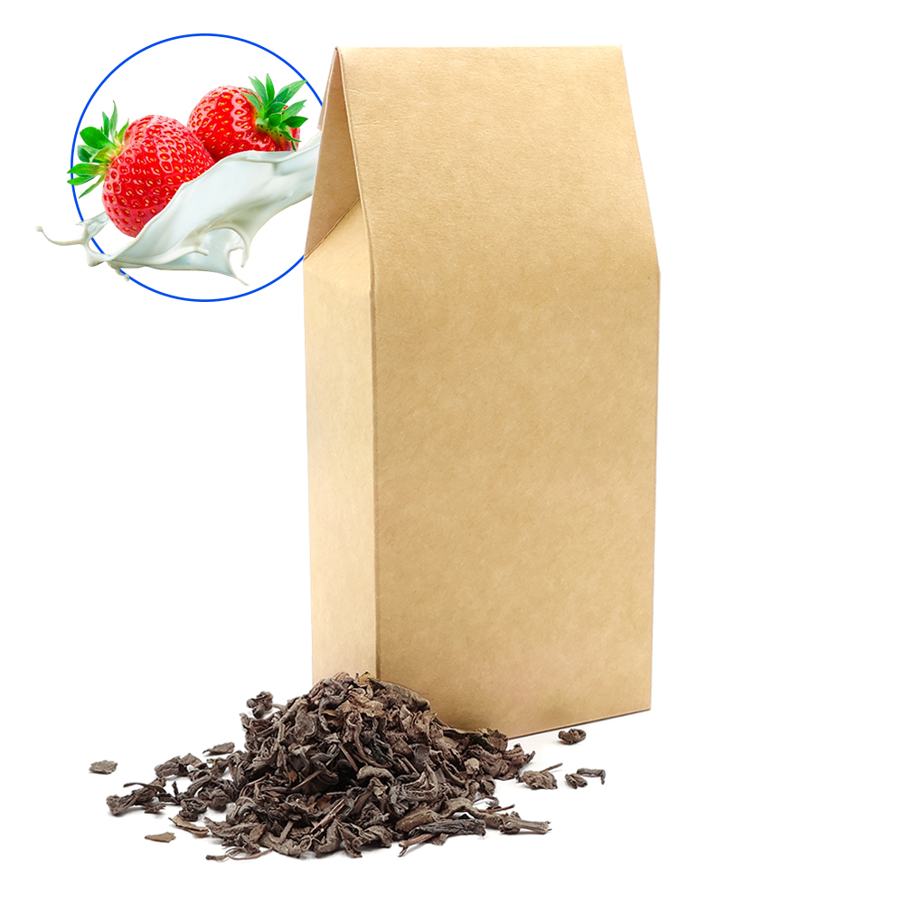 Чай чёрный i-Stories с ароматом &amp;quot;Клубника со сливками&amp;quot; в упаковке, 70г.