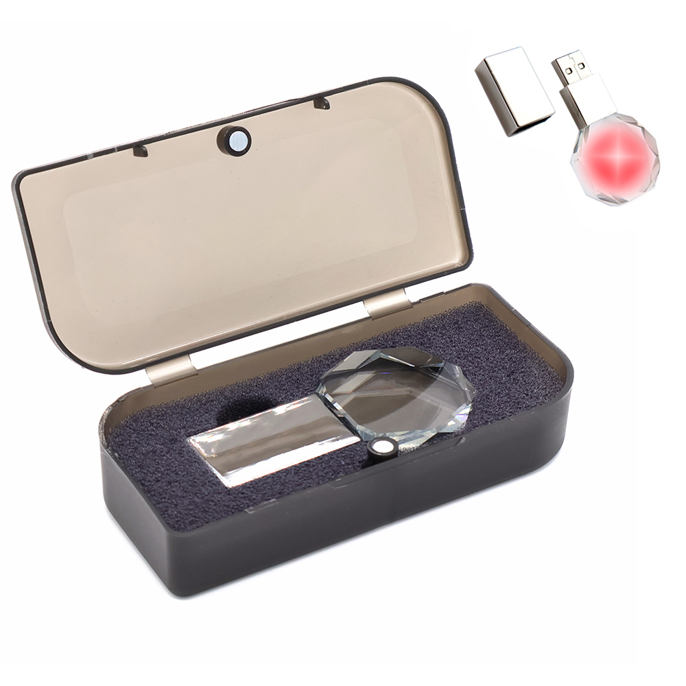 Флешка Diamond 16 Гб в футляре, красный для бизнеса