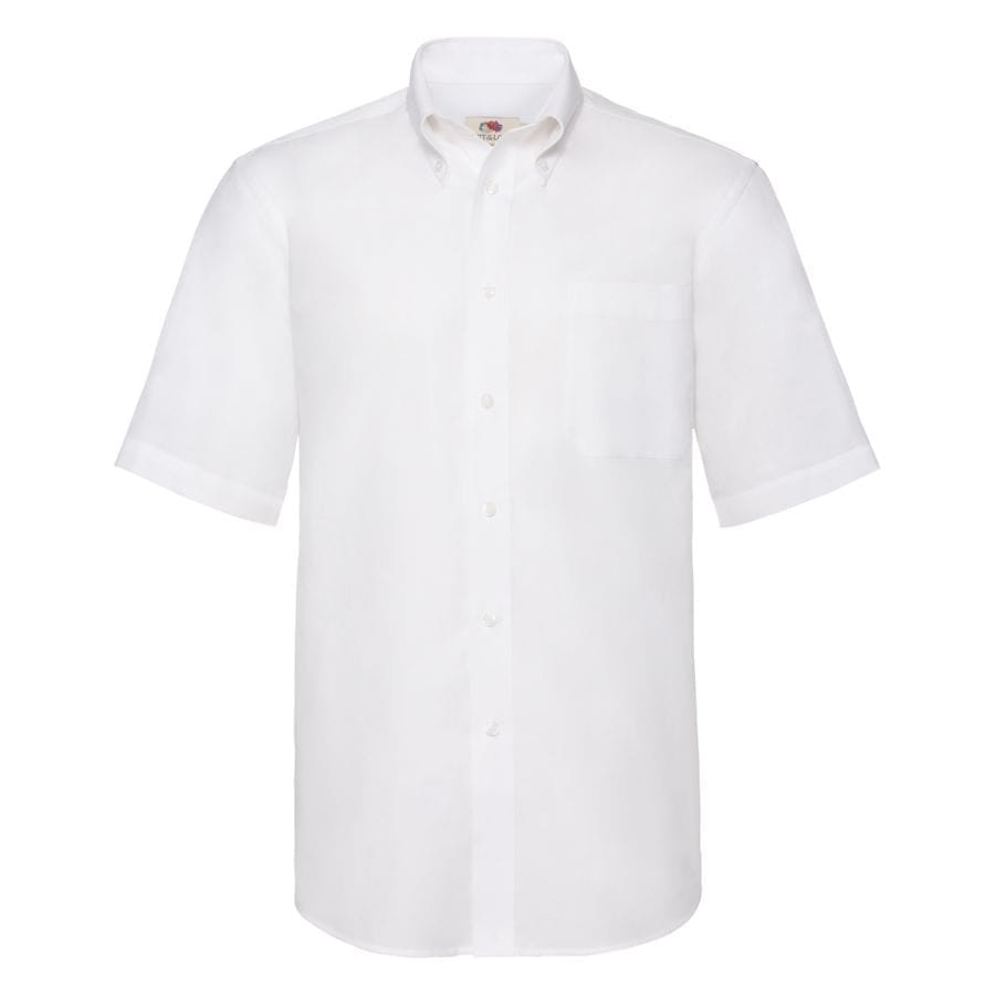 Рубашка мужская SHORT SLEEVE OXFORD SHIRT 130  для бизнеса