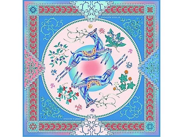 Платок «Северное сияние» для бизнеса