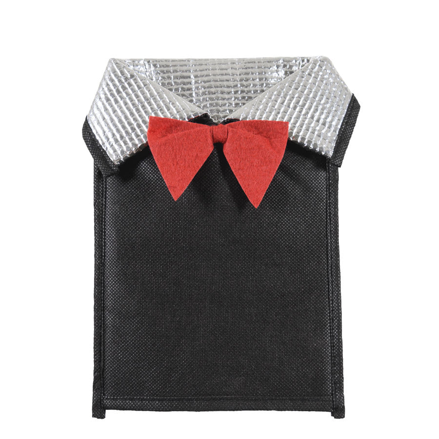 Термочехол на бутылку   "Фрак" для бизнеса