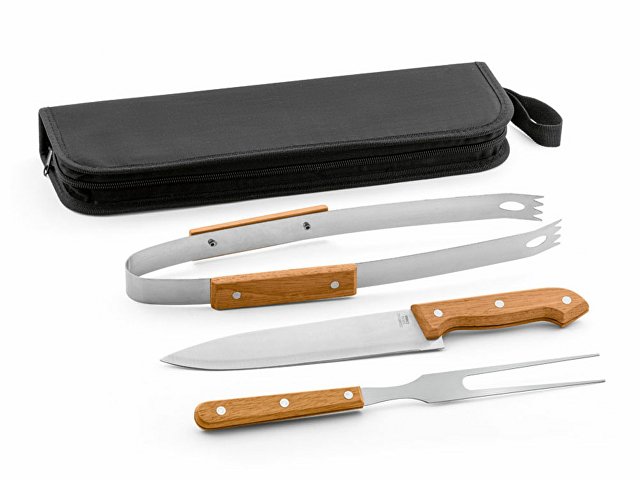 GRILL. Набор для барбекю, Черный для бизнеса