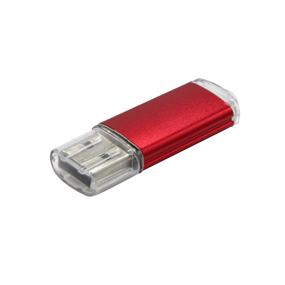 Флешка Comf 16 Гб, металлическая, красная для бизнеса