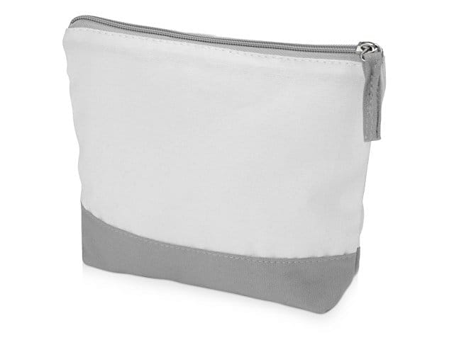 Косметичка хлопковая Cotton, серый (P) для бизнеса