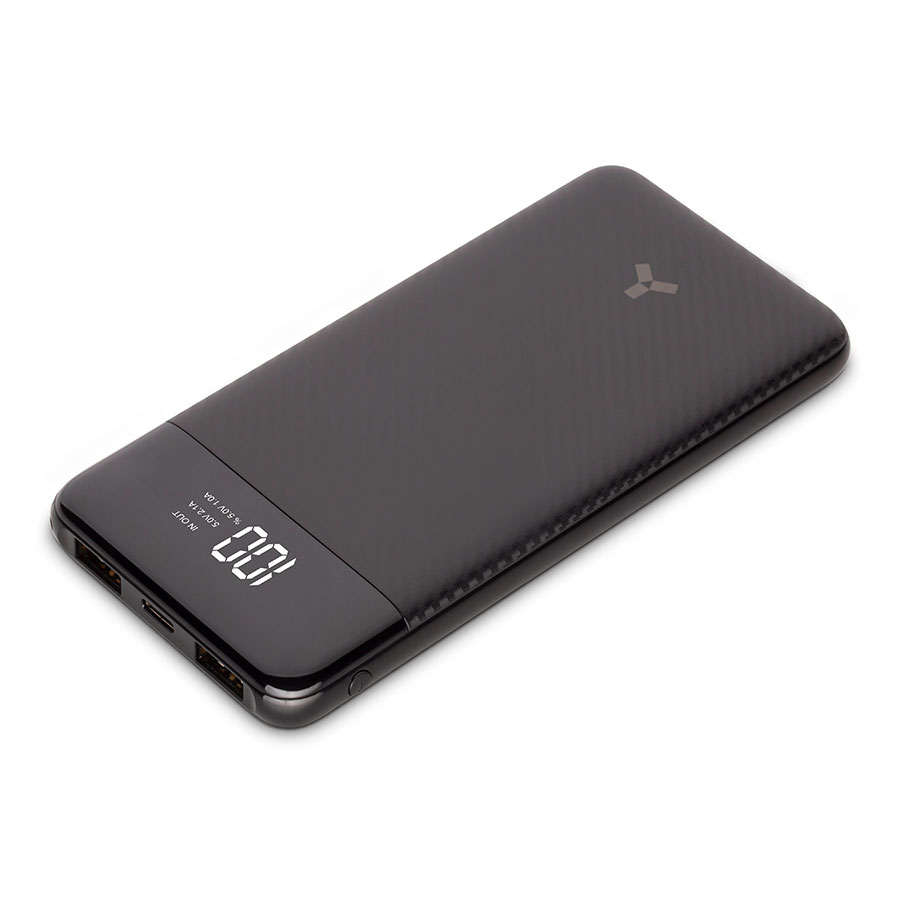 Внешний аккумулятор Accesstyle Seashell (10000 mAh), черный для бизнеса