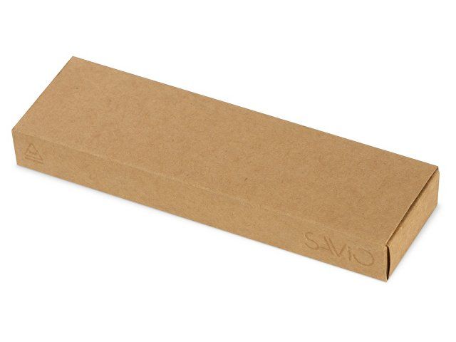 Футляр для 2 ручек из переработанного картона "Recycard", натуральный