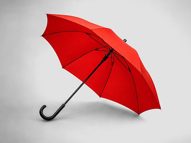 Зонт-трость полуавтомат «Wetty» с проявляющимся рисунком для бизнеса