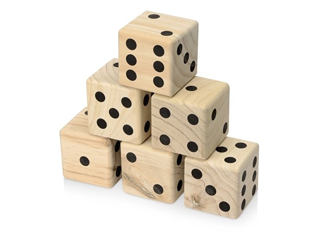 Деревянная игра в кости, XL «Dice» для бизнеса