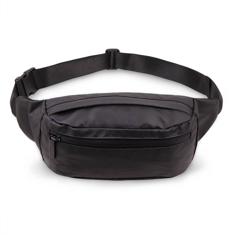 Сумка на пояс SIN, черный, 37х13х8 см, 100% полиэстер для бизнеса