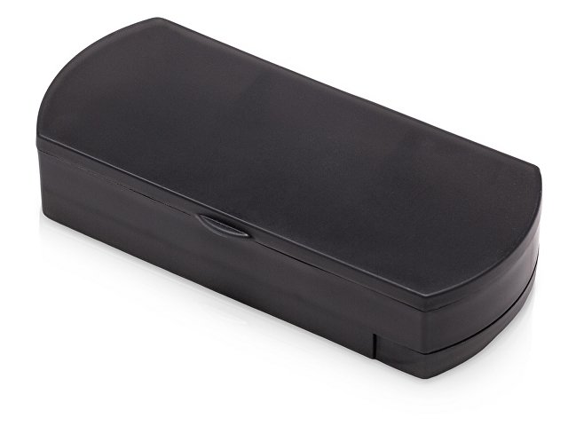 Таблетница с отделением для пластырей "Treat", темно-серый для бизнеса