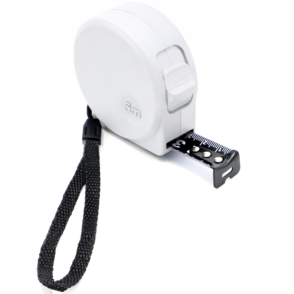 Рулетка Shadow 5м, чёрная для бизнеса