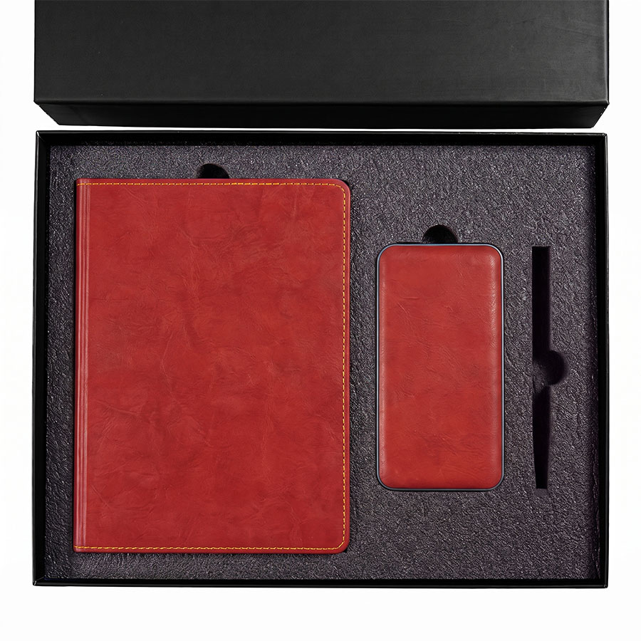 Набор подарочный  EMBER: ежедневник и power bank в коробке  с ложементом для бизнеса