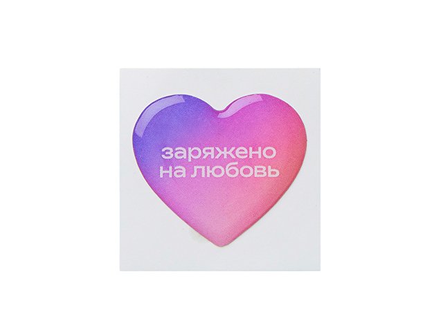 Объемный стикер из эпоксидной смолы для бизнеса