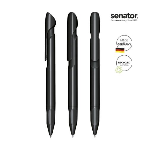 3273 ШР Evoxx Polished Recycled черный  Black (Senator) для бизнеса