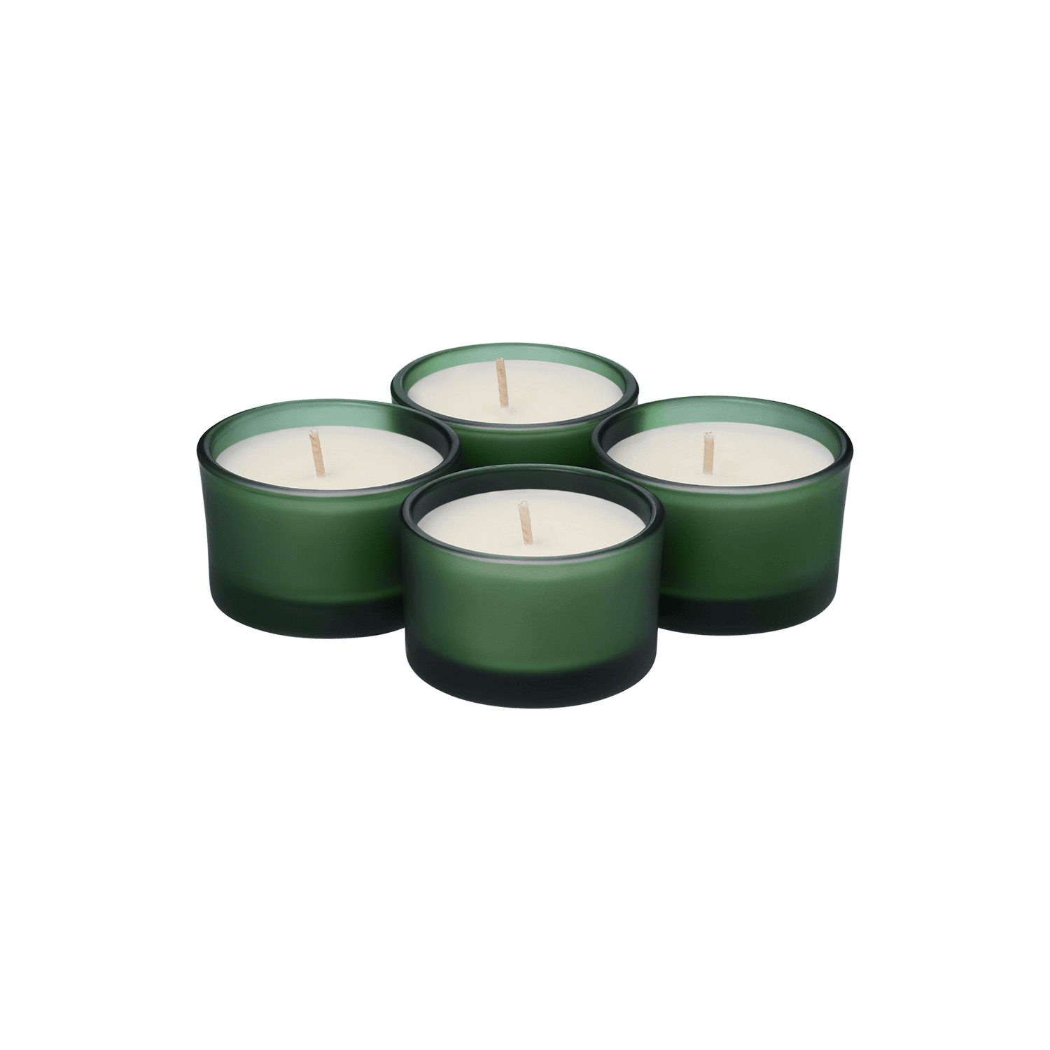 Набор ароматических свечей Сенто (Sento), зеленый для бизнеса