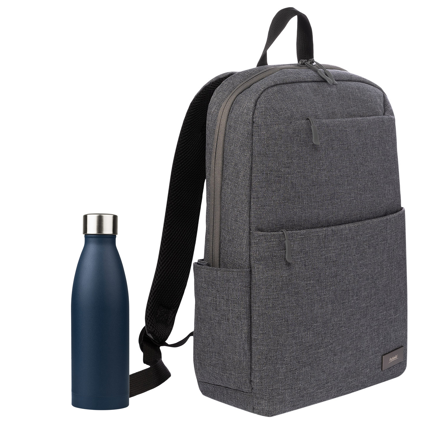 Подарочный набор Форст (Forst), Фреско (Fresco), синий (рюкзак, термобутылка) для бизнеса